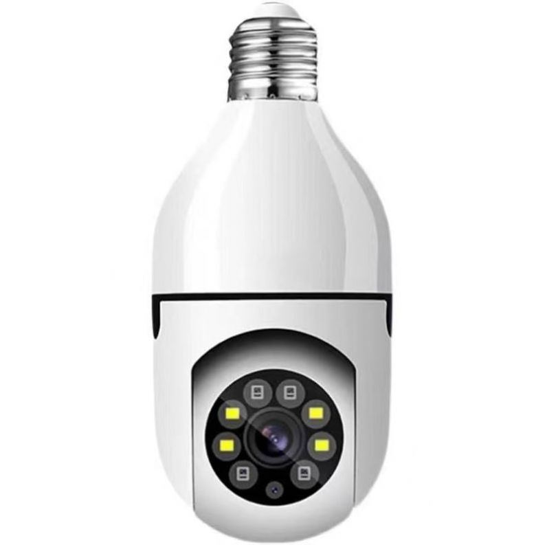 Factory Price Light Bulb Camera 360 Degree Panoramic Wireless Infrared Smart Bulb Wifi Camera BK Home Security