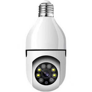 Factory Price Light Bulb Camera 360 Degree Panoramic Wireless Infrared Smart Bulb Wifi Camera BK Home Security