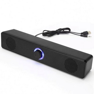 2023 Mobile Phone Accessories Popular Mega Bass BT Wireless Speaker Computer Sound Bar Home Theater Speakers PC TV Speaker