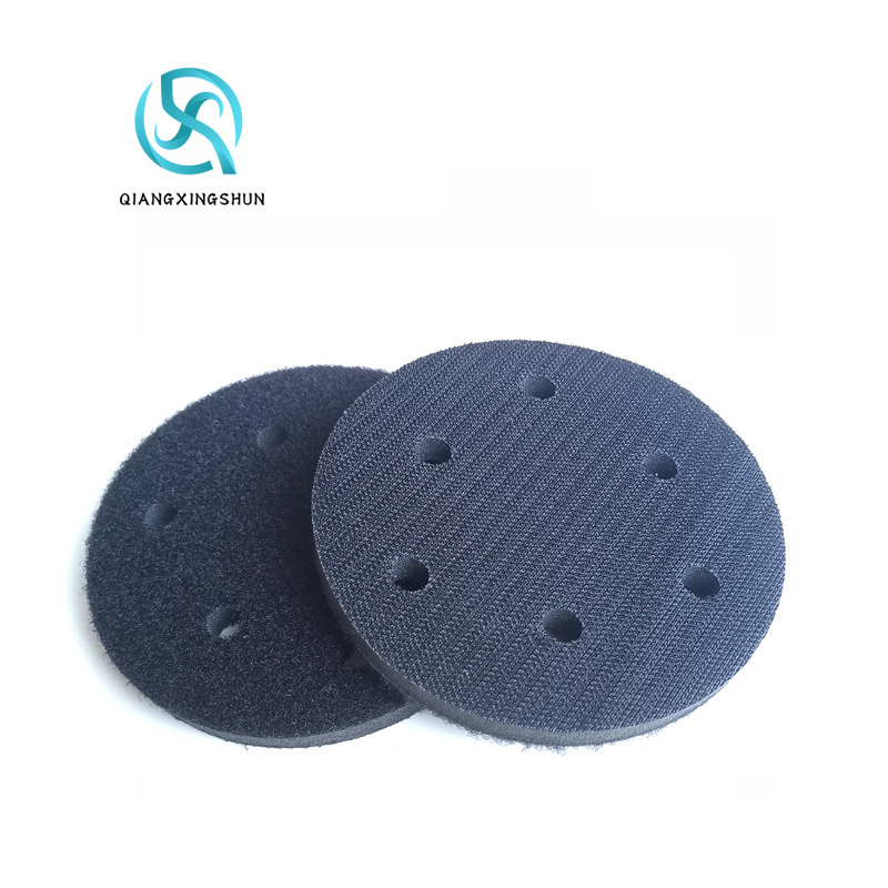 5 Inch Customized  Hook and Loop Sponge Interface Buffer Pad for car polishing