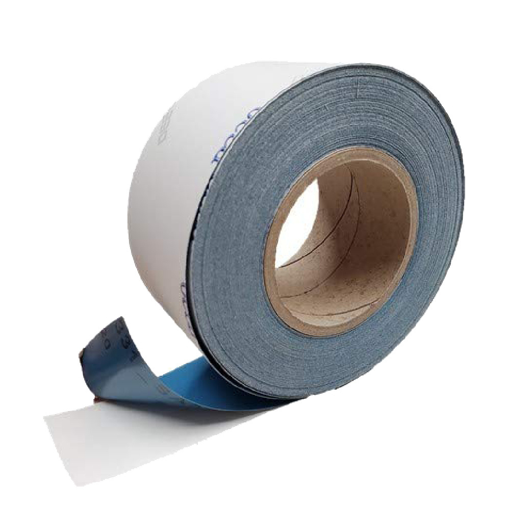 Deerfos SA331 Blue Premium 36Grit Longboard Continuous Roll Sticky Back PSA Sandpaper for Auto, Wood, Metal