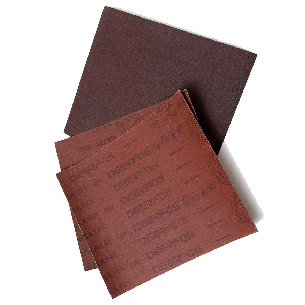 Deerfos Sandpaper KA161 Aluminum Oxide Hand-working only Sanding Paper