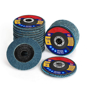 4 inch Flap Discs Zirconia Abrasive Grinding Flap Wheel for Stainless Steel