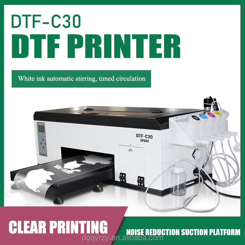 30cm dtf printer printing machine a3 textile machinery printers for t shirt printing with xp600 head