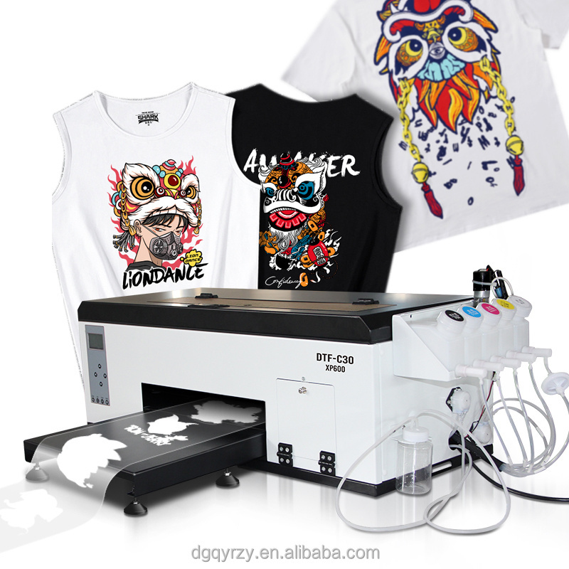 30cm dtf printer printing machine a3 textile machinery printers for t shirt printing with xp600 head