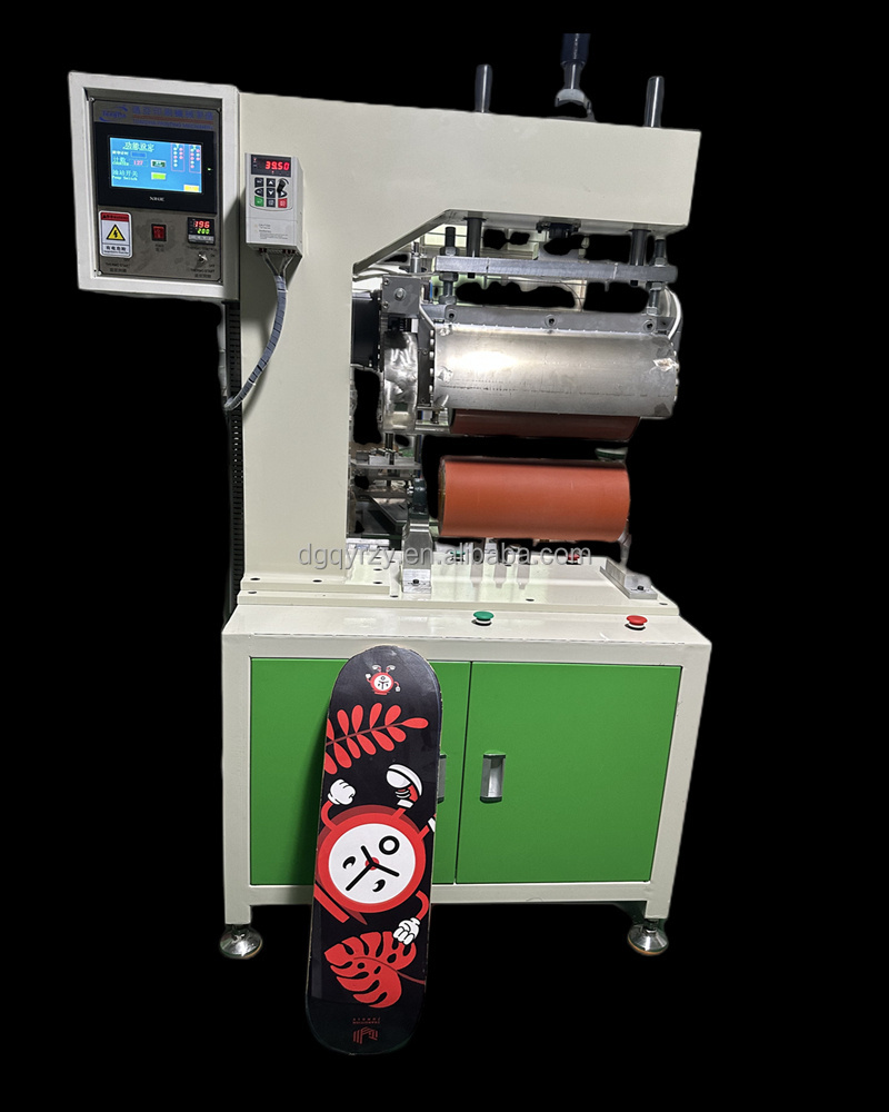 QY-280T1MYC single head heat transfer machine for skateboard