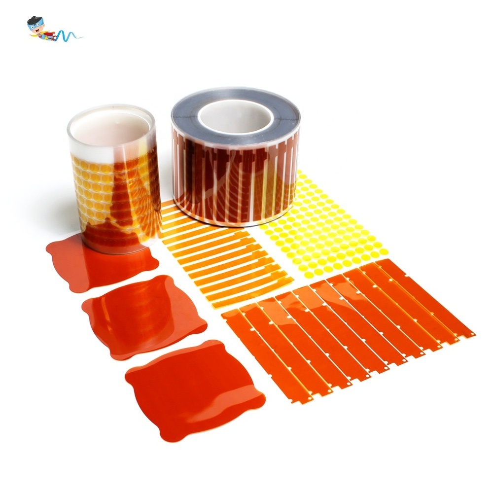 Die Cutting Polyimide Pi Film with Silicone Glue Kaptons Self Adhesive Tape Disc Dot