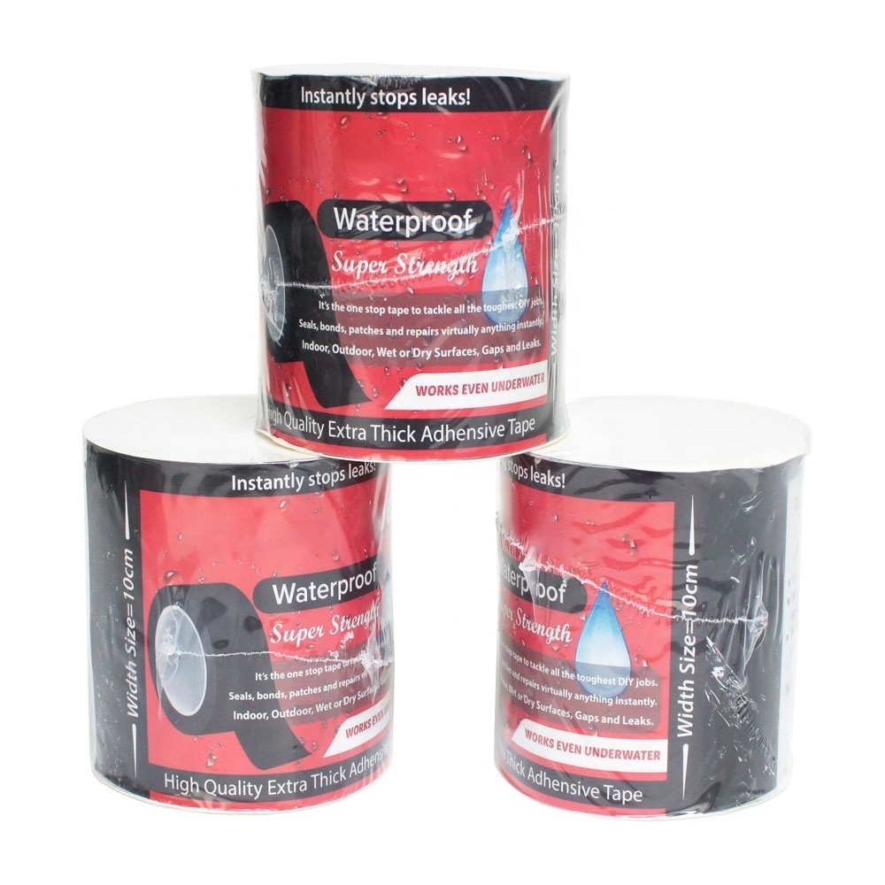 Waterproof Flexe Leakage Repairing Sealing Repair Leak Proof PVC Rubberized Self Adhesive Tape