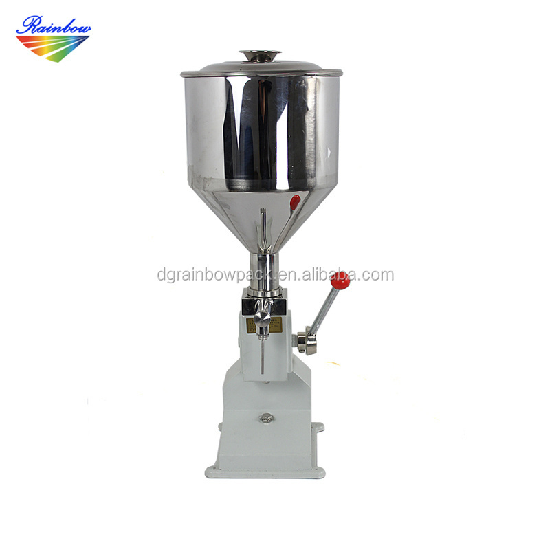 Small scale high accuracy manual nail polish bottle filling machine