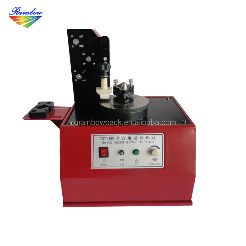 Factory price semi automatic bottle cap printing machine