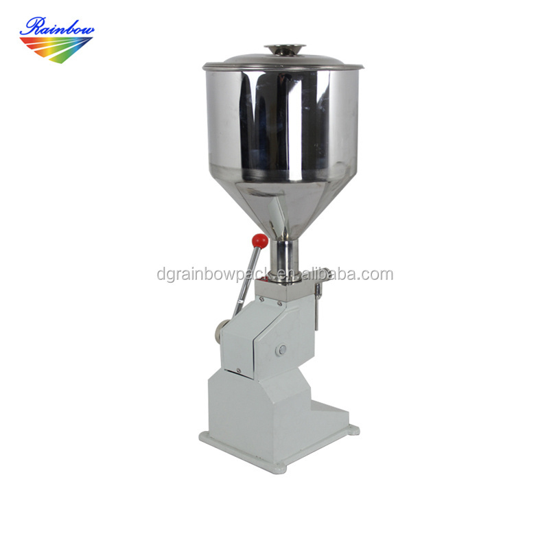 Small scale high accuracy manual nail polish bottle filling machine