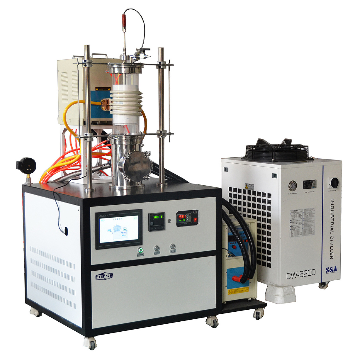 Laboratory crystal growth furnace directional solidification furnace