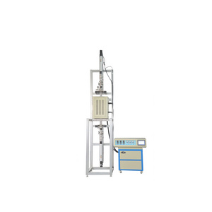 Laboratory three heating zones Bridgman Crystal Growth Tube Furnace with Hanging Wire Mechanism Up to 1200C