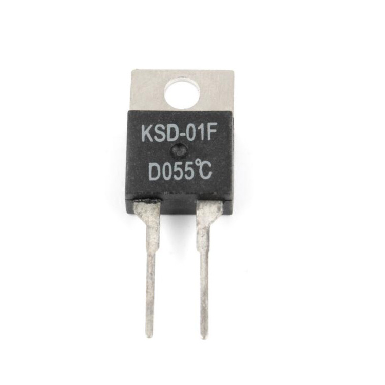 120V Temperature Protection Switch KSD-01F PCB thermal protector