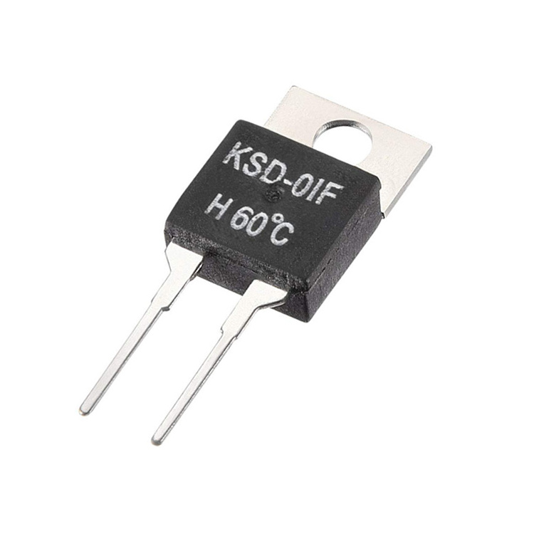 120V Temperature Protection Switch KSD-01F PCB thermal protector