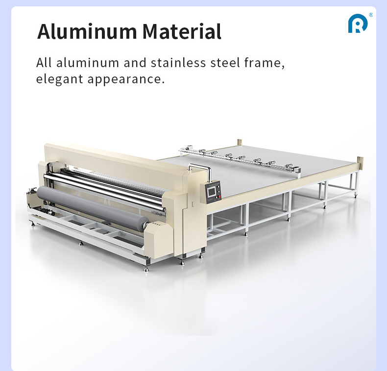 Factory sale Fully Automatic Roller Blinds fabrics cutting ultrasonic roller blind cutting machine