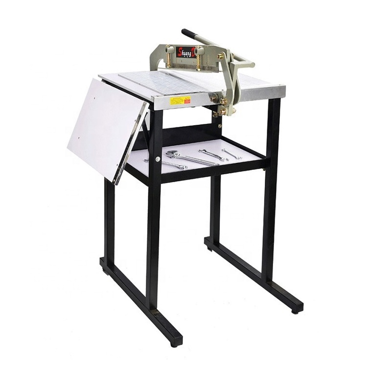 Manual Leather Strap Belt Die Cutting Press Machine For Cutting Strip Of Leather