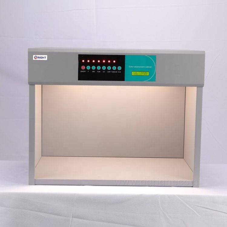 D65 TL84 U30 CWF UV F 6 Light Source Color Matching Box Textile Laboratory Inspection Machine Light Inspection Equipment