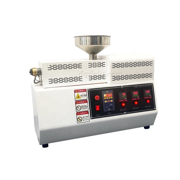 Lab Small Plastic Extruder Desktop Single Screw Extruder Machine