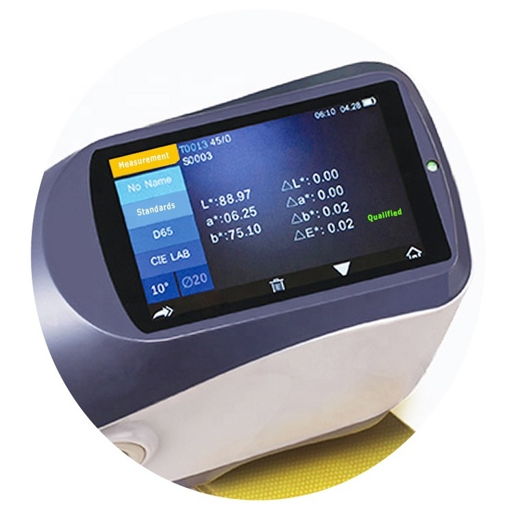 Color Measurement Handheld Spectroscope Portable Spectrophotometer Price