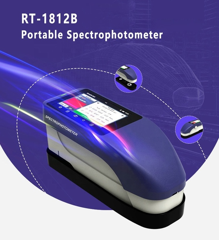 Color Measurement Handheld Spectroscope Portable Spectrophotometer Price