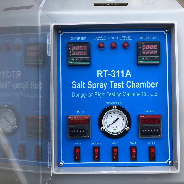 Intelligent PLC Salt Spray Fog Corrosion Test Device Atmosphere Salt Chamber