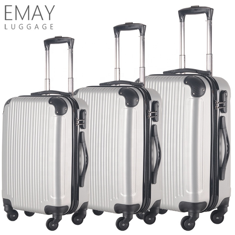 2020 Hot ABS Fashion Design Travel Trolley Luggage Suitcase 4 wheels luggage set