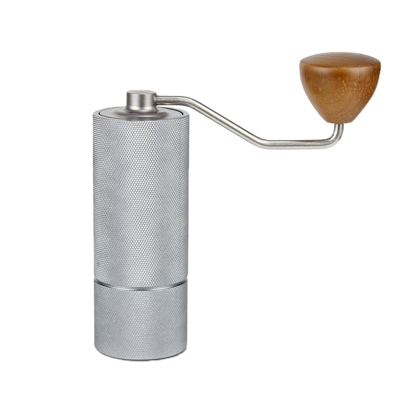 Manual Coffee Grinder Al-alloy Body CNC Stainless Steel Burr Grinding 6 Stars Core Coffee Bean Grinders