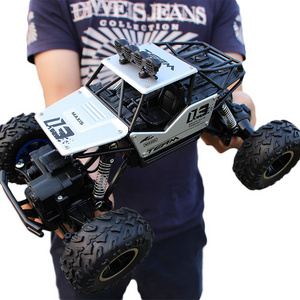 Super large remote control car drift OFF road vehicle four wheel drive climbing foot car high speed racing boy charging toy car