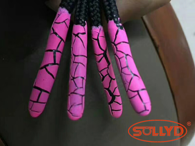 SOLLYD Manufacture Dipping Silicone rubber gel paste ink Textile Printing Ink for shoelace fleece rope printing