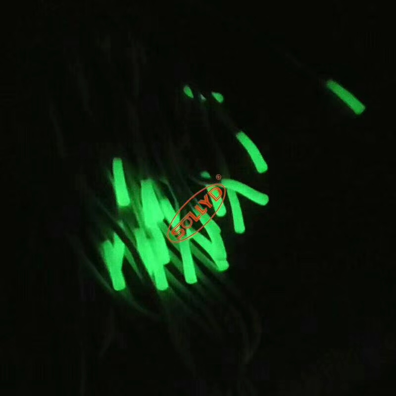 SOLLYD Manufacture Luminous glow in the dark inks for screen printing textile in socks fabric garment t-shirt bracelets