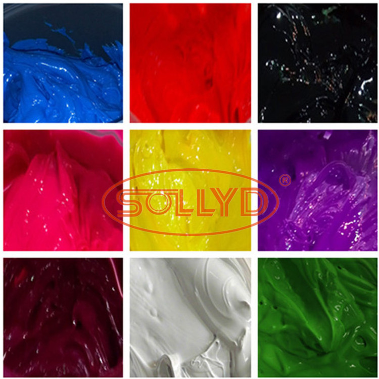 Manufacture Paste Anti-slip Plastisol screen printing Textile Ink for Sock Sole