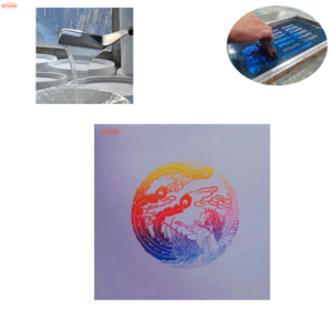 SOLLYD manufacture Two-component Sunlight Reactive Thermochromic Silicone Ink temperature change screen printing textile ink