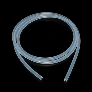 3m Silicone Tube 2mm ID x 4mm OD Flexible Silicone Tubing Water Air Hose Pipe Transparent for Peristaltic Pump Transfer