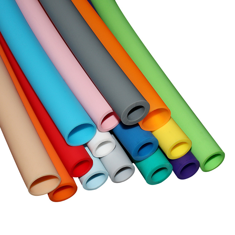 China factory good quality food grade silicone tube BPA free silicone tubing color silicone pipe