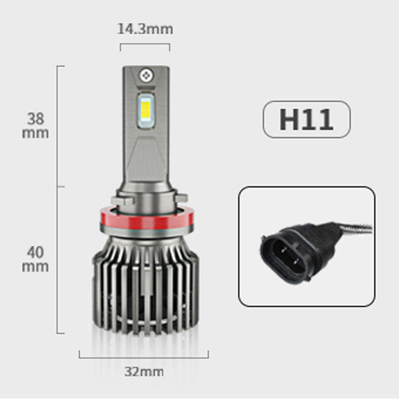 In Stock Newly Arrived New Design 9005 Led H11 Led Headlight Bulb H11