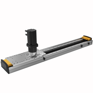 Aluminum High Speed Heavy Duty Linear Rack Pinion Module 250mm Wide 5500 Stroke Linear Actuator Whth Belt Drive