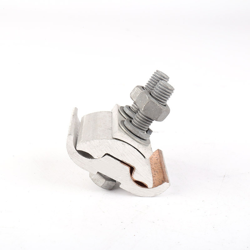 Copper-Clad Aluminum Electric Wire PG Connector Clamps 2 bolts bimetallic Parallel groove connector for Overhead Electric Line