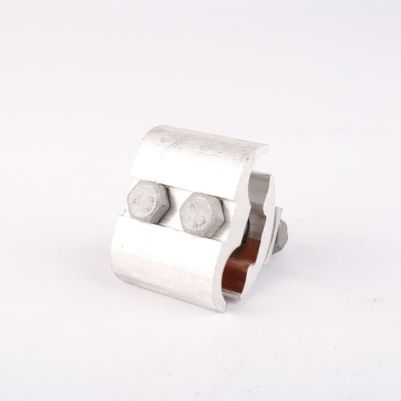 Copper-Clad Aluminum Electric Wire PG Connector Clamps 2 bolts bimetallic Parallel groove connector for Overhead Electric Line