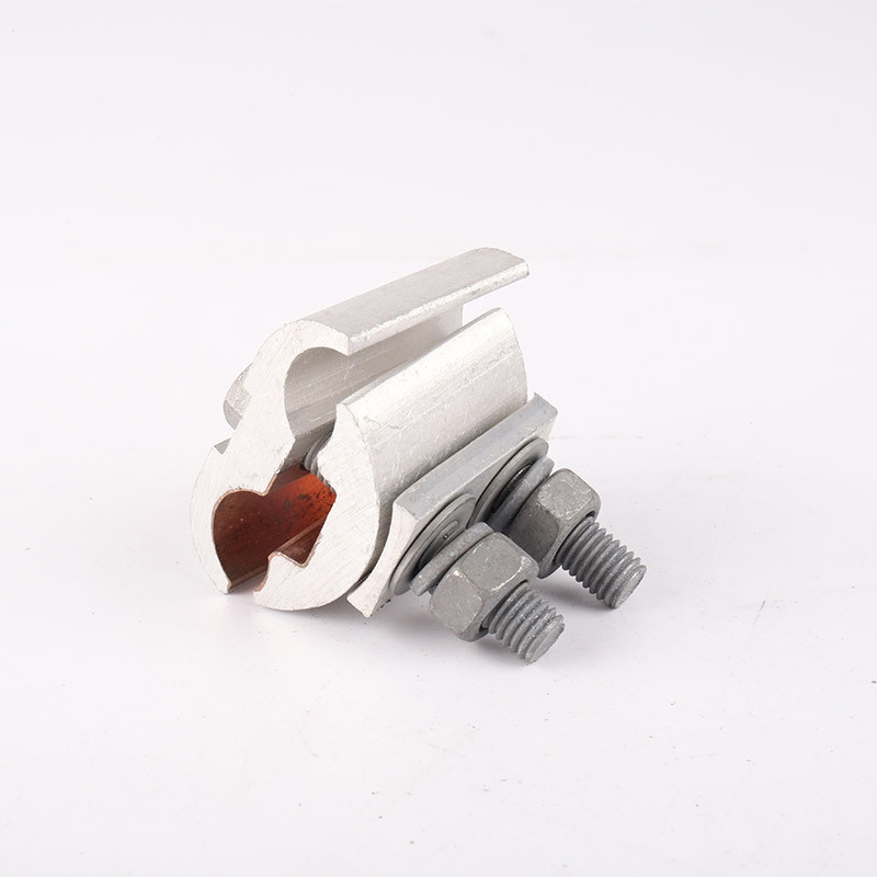 Copper-Clad Aluminum Electric Wire PG Connector Clamps 2 bolts bimetallic Parallel groove connector for Overhead Electric Line