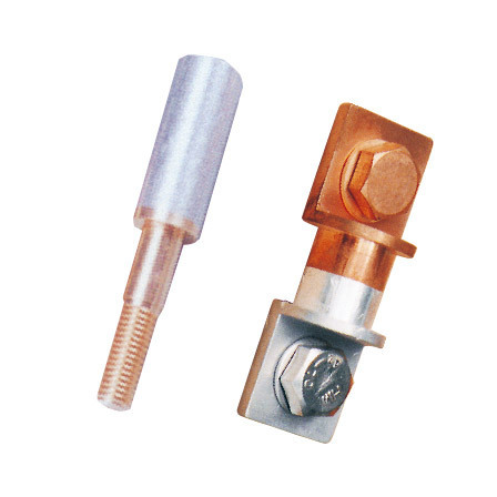 High Bonding Strength Aluminum Copper Bimetal connecting cable terminal lugs for High current industrial distribution