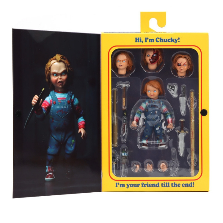 Action Figures Top quality good guys chucky doll child play toys action neca figure