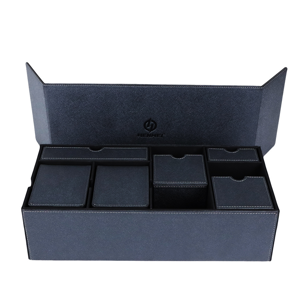 Premium Exo-Tec Trading Card Deck Box Large Size 400+ Sleeved Cards4 PVC Free Card Holder Deck Case