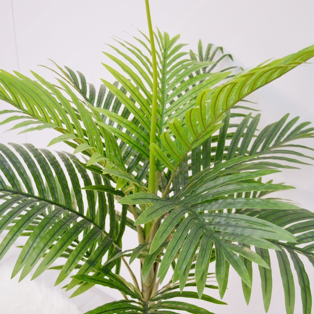 New style plants potted artificial palm leaves tree bonsai