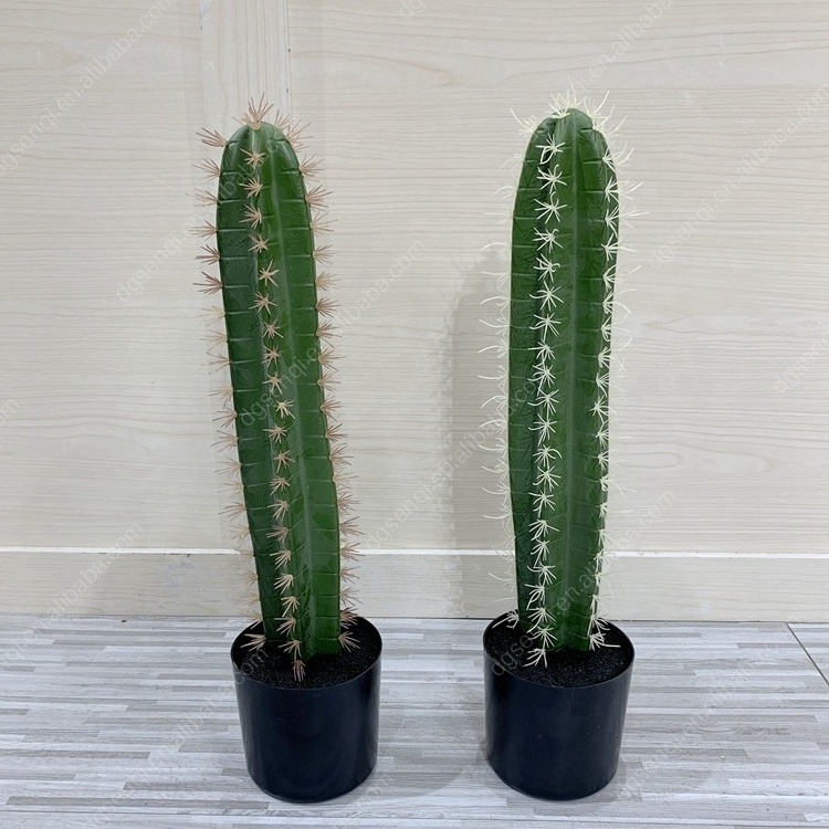 Hot Sale large artificial green cactus plant large artificial cactus indoor decoration plants bonsai coconut tree price