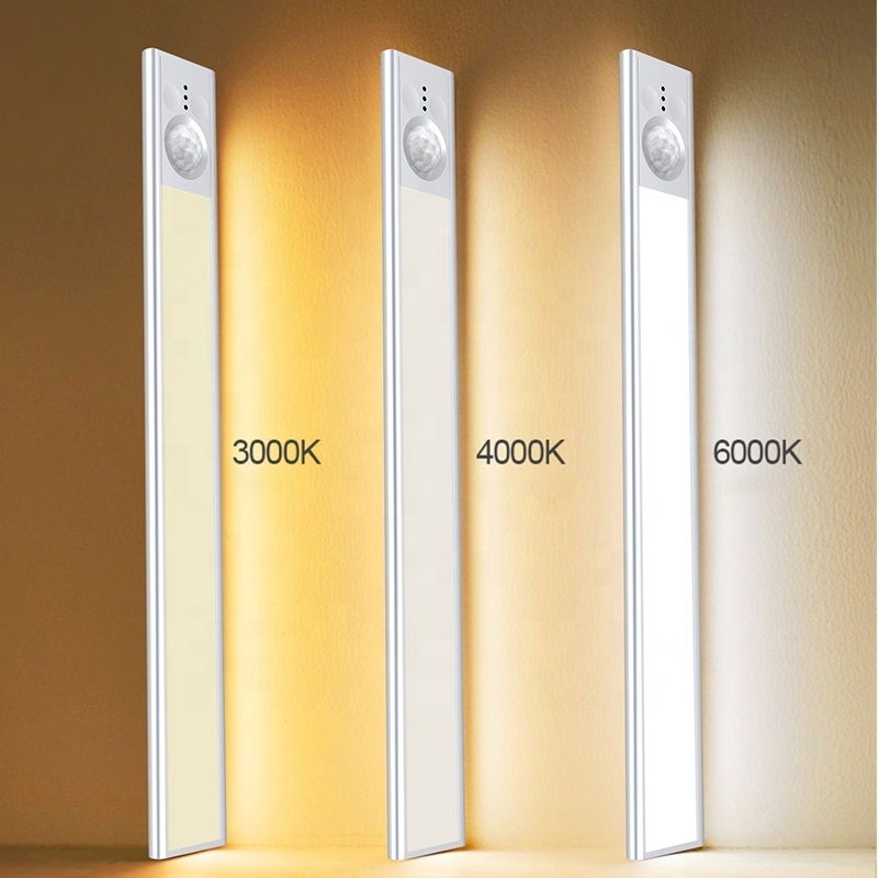 Led Super Bright Indoor Led Under Cabinet Light Wireless Led Wardrobe Light With Pir Motion Sensor For Closet Wardrobe