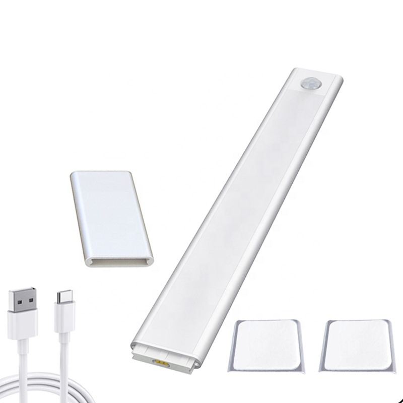 LED Closet Light Motion Activated Under Cabinet Lights Stick-on Anywhere Battery Operated Motion Sensor Night Light