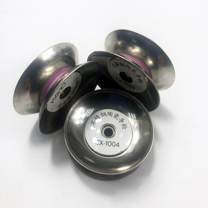 The Textile Industry High Quality Flange Stainless Steel Metal Ceramic Wire Guide Pulley 60*13