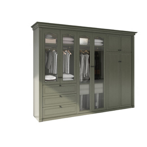 Storage closet Factory Supply American style  design Mini Bedroom Professional Wardrobes