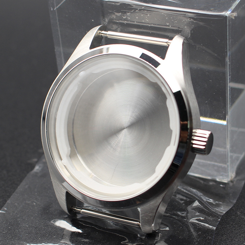 luxury 40mm case 316L stainless steel nh35 watch parts manufacturers For seiko nh34 nh35a nh36 nh38 movement